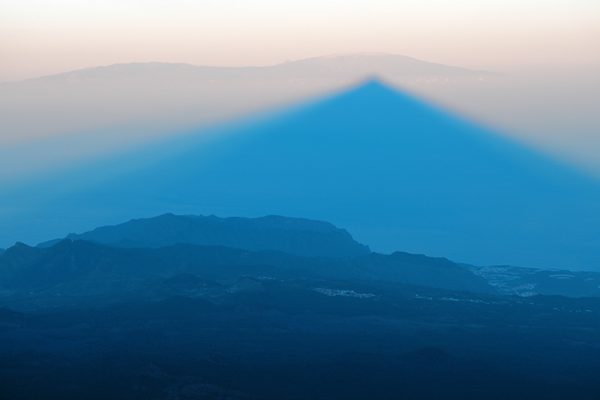 La sombra del Teide