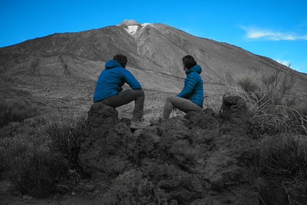 Vista del Teide desde los Roques